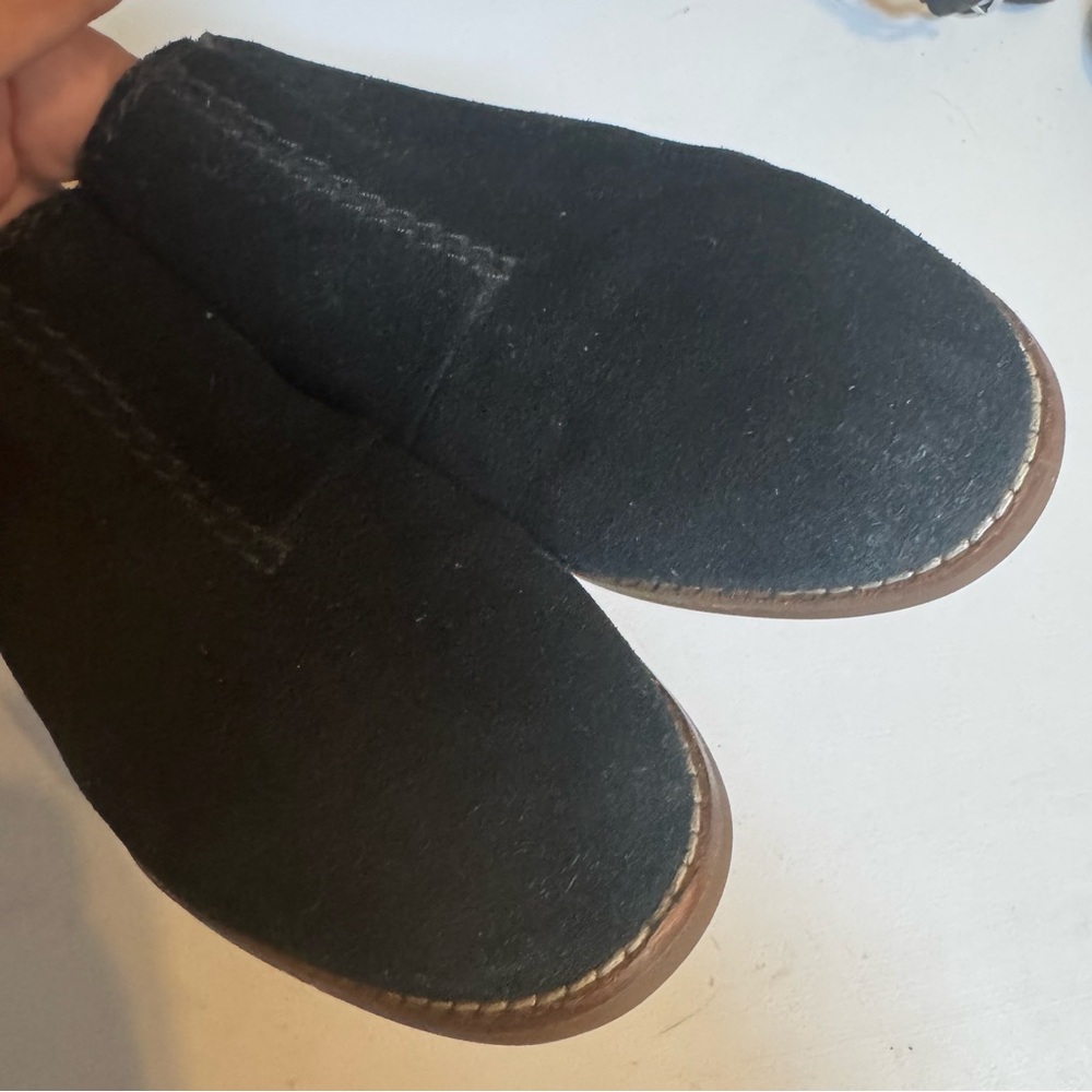 Cole Haan Women's Andi Black Suede Mules Loafer - Picture 2 of 11